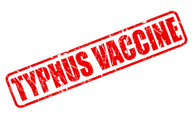VACCINE red stamp text