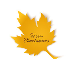 Happy Thanksgiving banner.