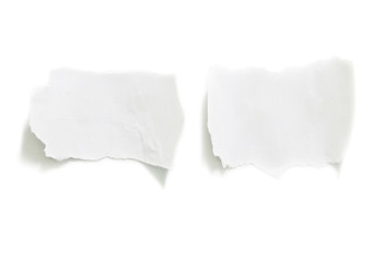Ripped paper, space for copy