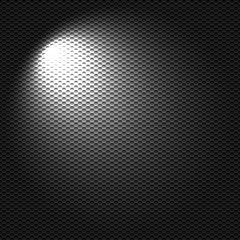 Naklejka premium Light flashlight