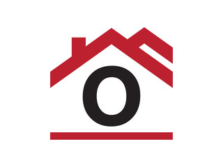 O Letter Real Estate Logo
