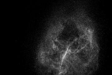 abstract splashes of water on a black background. abstract spray of water. abstract rain. shower water drops. abstract texture.