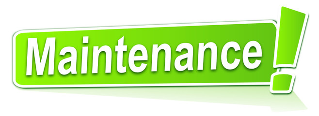 maintenance sur étiquette verte