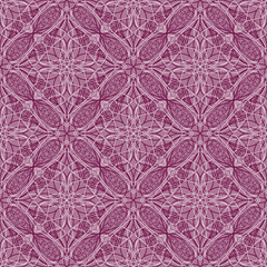 Vintage ornamental pattern with light decorative elements