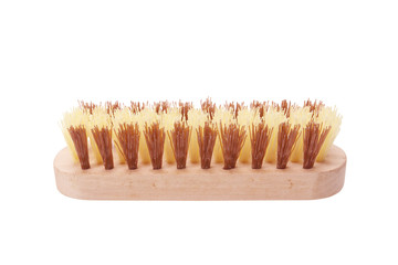 clothes cleaning brush isolated on white background