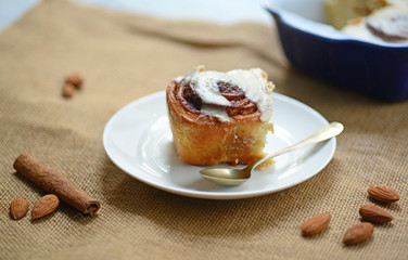 Fresh cinnamom rolls