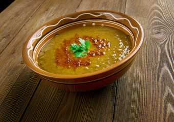  Red lentil soup