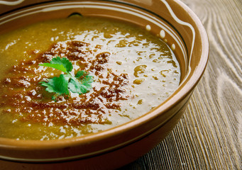  Red lentil soup