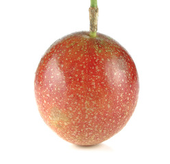 Passion fruit isolated on white
