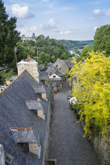 Fototapeta na wymiar City of Dinan, Brittany, France