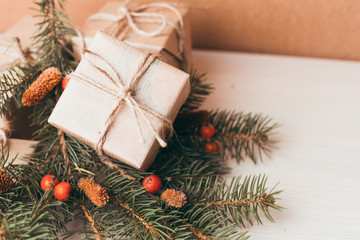 Small christmas gifts, holiday present