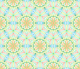 Seamless geometryc coloror Pattern k4a