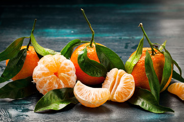 Frische Bio Klementinen vom Markt 