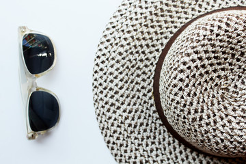 Hat and sunglasses - summertime fashion