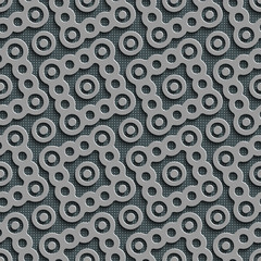 Seamless Curved Shape Pattern