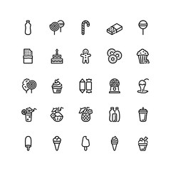 food icon set