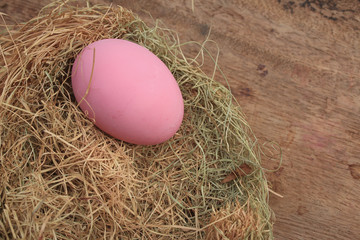 pink pickled preserved egg