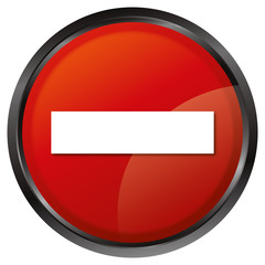 Panneau de signalisation : sens interdit