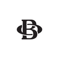 Letter O and B monogram logo