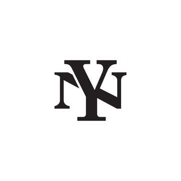 Letter N and Y monogram logo