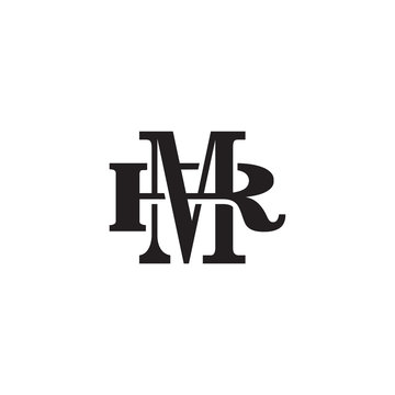 Letter R And M Monogram Logo