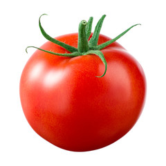Tomato isolated on white.