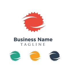 Gear logo icon Vector