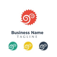 Gear logo icon Vector