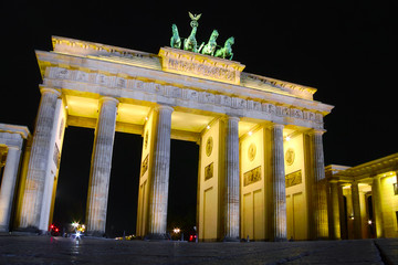Brandenburg gate in Berlin, Germany