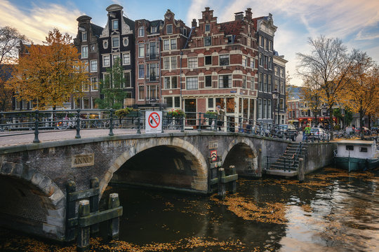 The mood of the autumn of Amsterdam.