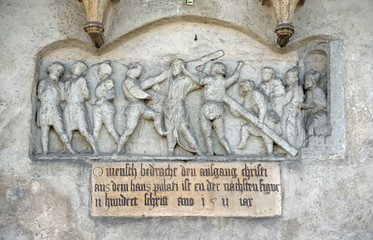 Inschrift in Regensburg