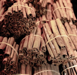 Cinnamon . Spice bazaar Istanbul