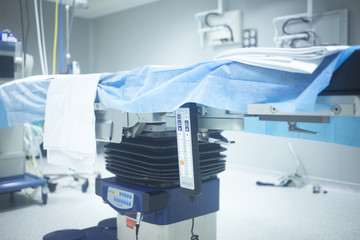 Orthopedics surgery hospital operating room bed