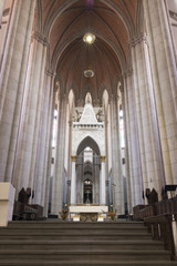 Fototapeta na wymiar Holy altar of cathedral