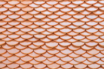 Roof tiles background