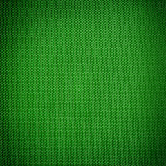 green nylon fabric texture background