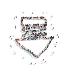 people  shape  arrow  cartoon