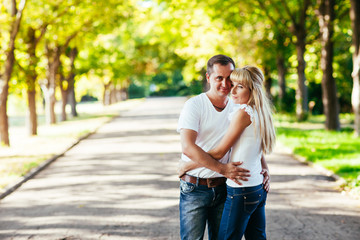 Fototapeta premium Happy Smiling Couple in love