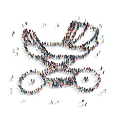 group  people  form buggy