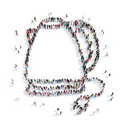 group  people  shape  electric kettle