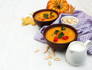 Pumpkin soup