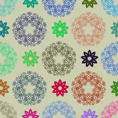 Ornament on the background