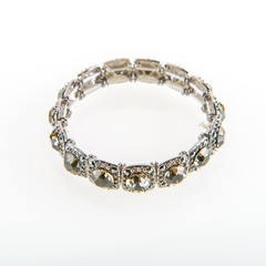 jewels on a white background
