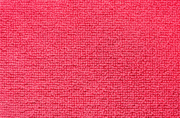 Closeup red carpet in the temple texture background