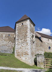Fototapeta na wymiar Ljubljana castle, Slovenia