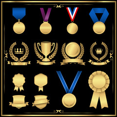 Gold Award Set  - 94673978
