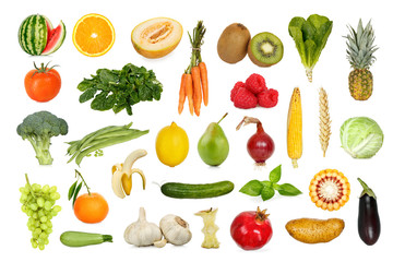 fruits and vegetables