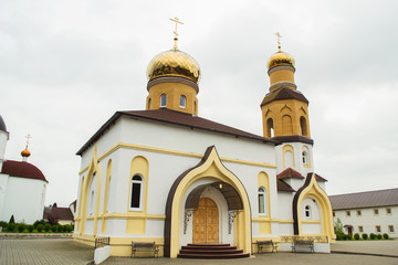 Fototapeta na wymiar Orthodox nunnery in the Kaliningrad region