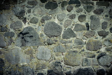 Empty old stone wall background