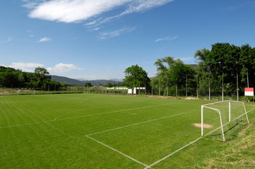 Obraz premium football pitch,